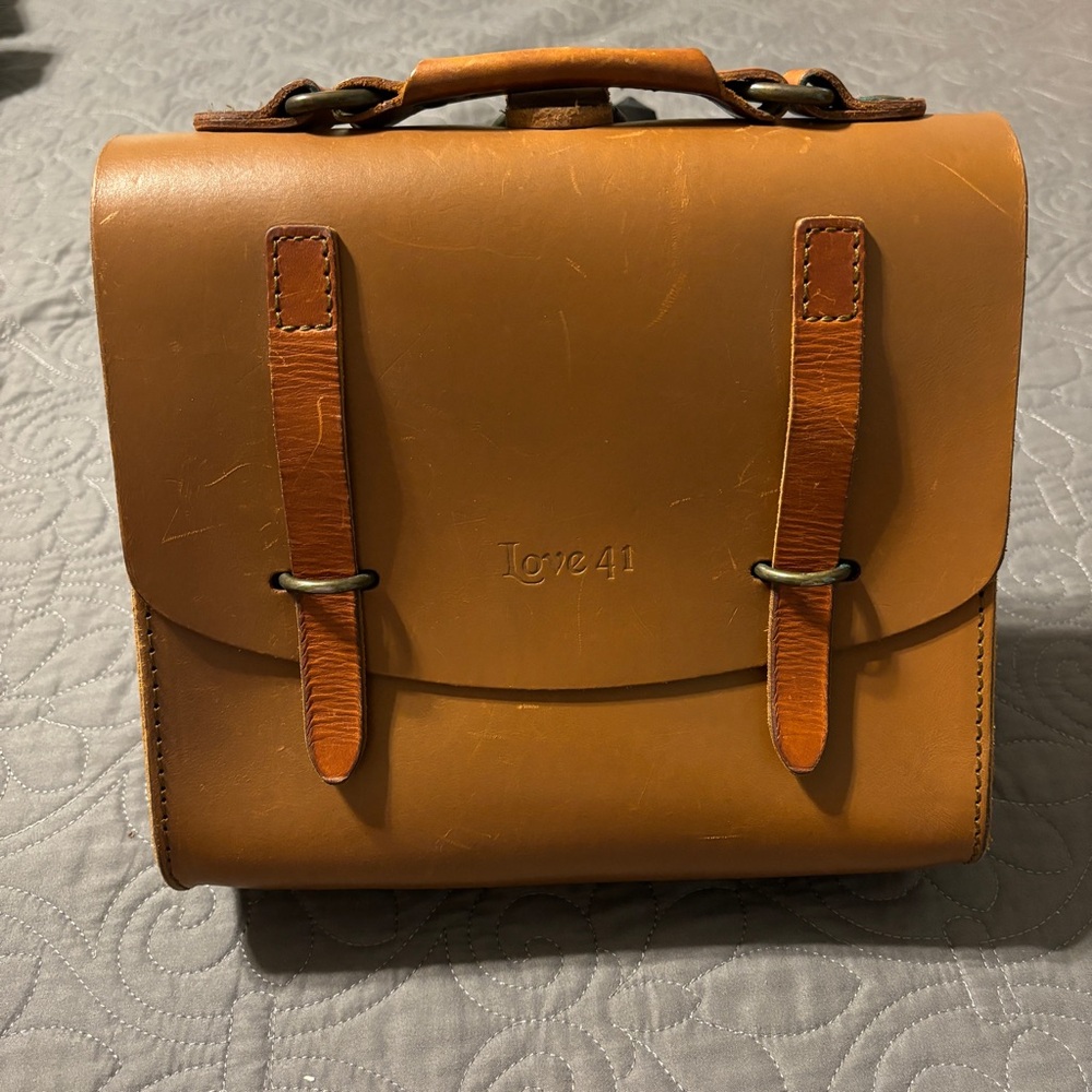 Love41 by Saddleback Leather Satchel Purse